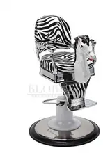 New children's clipping chair. Baby hair chair. Miniature white horse barber chair. Lift..
