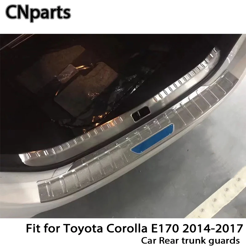 

CNparts For Toyota Corolla E170 2014-2017 Auto Car Rear Trunk Door Bumper Anti Scratch Strips Accessories