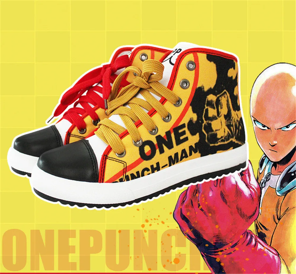 Обувь для косплея Сайтамы из японского аниме ONE PUNCH MAN обувь на Рождество