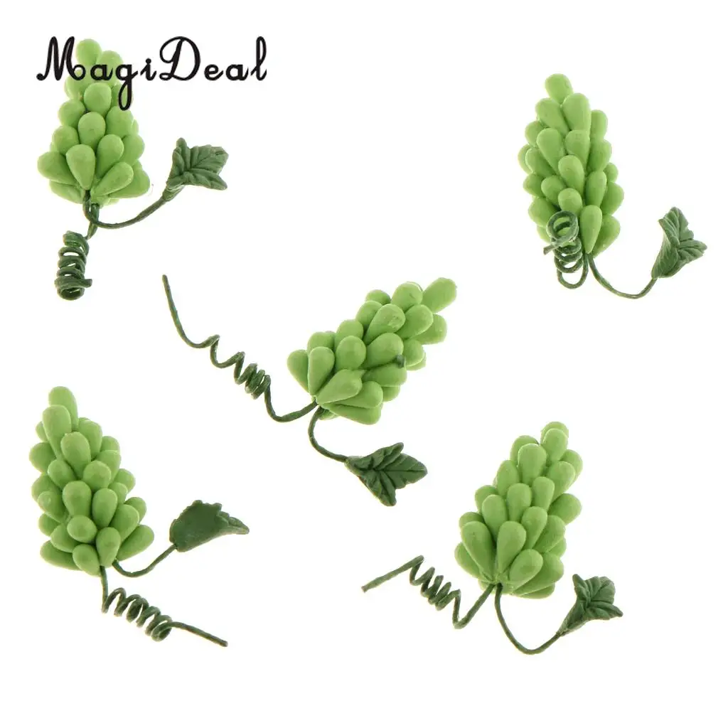 

5Pcs 1/12 Simulation Pumpkin Dollhouse Miniature Vegetable Fruit Food Kitchen Garden Decor Acc Children Pretend Play Toys