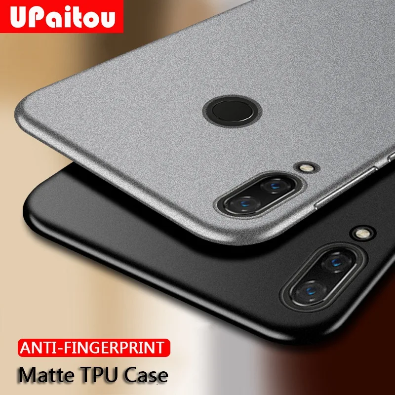 

UPaitou Upgrade Matte TPU Case for Huawei Nova 4 3 3i 3E P30 P20 Pro Lite Anti Fingerprint Case Soft Silicone Back Cover