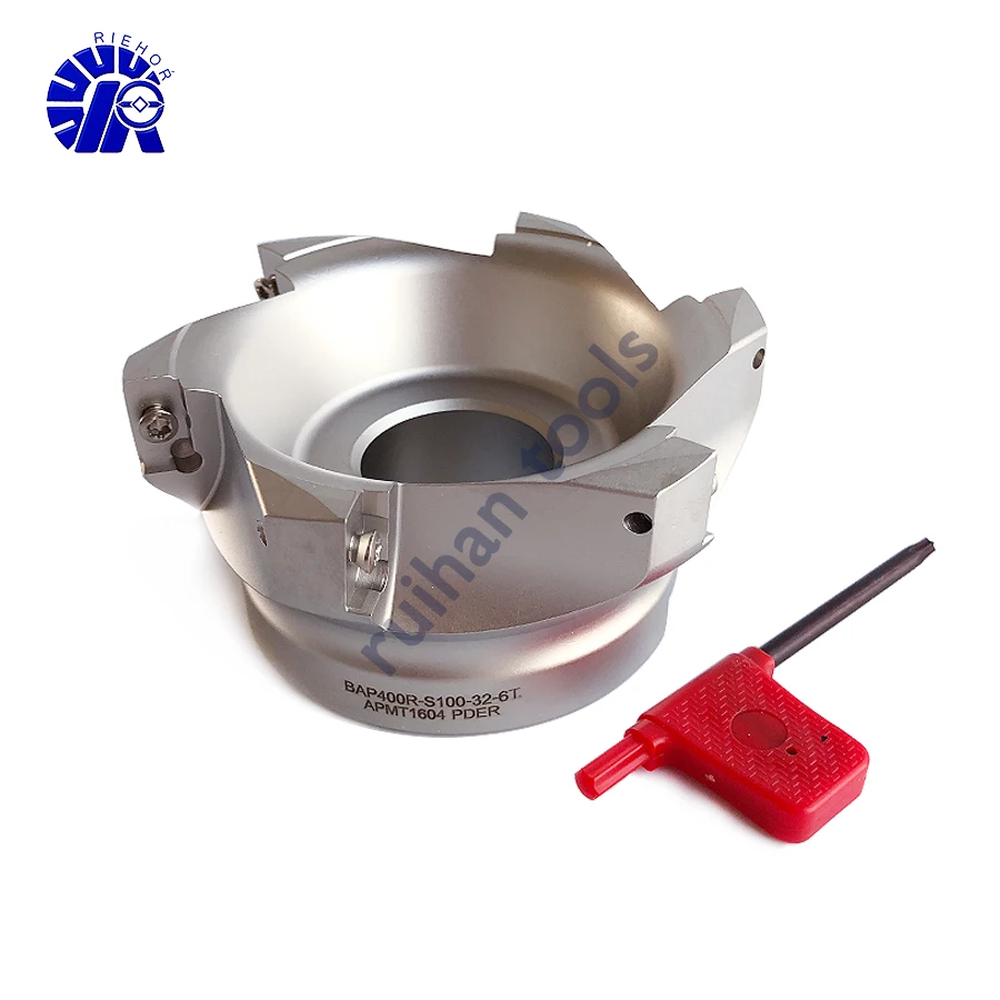 BAP 400R 100 32 6T 90 degree Face Mill Head Right Angle Shoulder Face