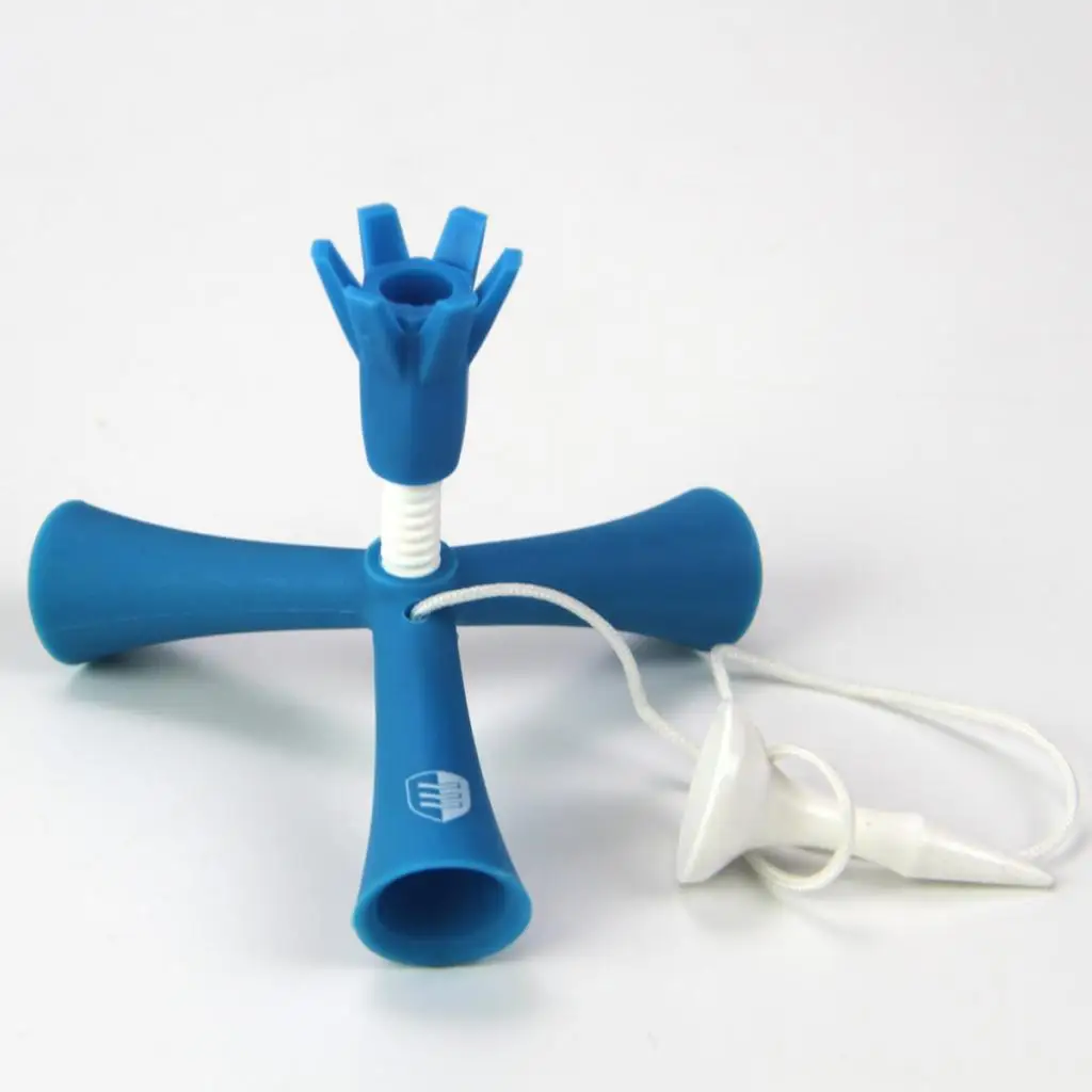 Tripod Golf Tee, Adjustable Standing Golf Sports Tees for Training Exercise Golf Ball Rubber Tee Holder Practice Tool