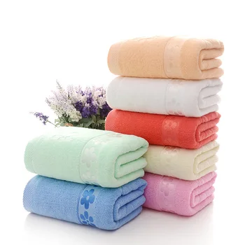 

Solid Cotton Bath Towels for Adults 70*140 Large Towel Plum Pattern Bathroom Towel Super Absorbent Quick-Dry Toallas