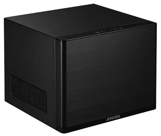 Jonsbo v6 mini itx computer case small copper cannon-in