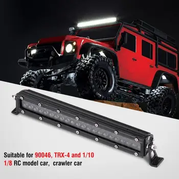 

32 LED Roof Light Bar For 90046 TRX-4 1/10 1/8 RC Model Car High Quality LED Light Bar Remote Control Car Accessories