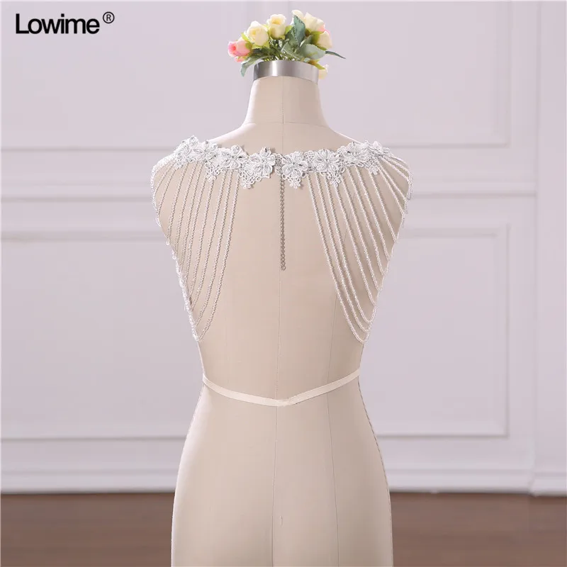 Wholesale Full Beading Wedding Jacket Bridal Bolero Shrugs Wraps Capes Wedding Accessories In Stock (2)