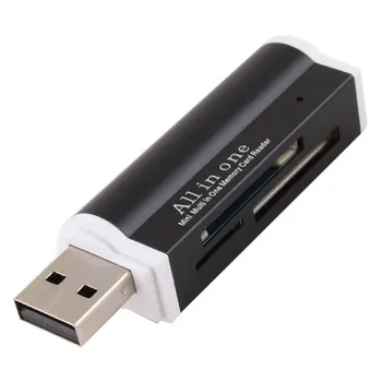 

1X All in 1 USB 2.0 Multi Memory Card Reader for Micro SD/TF M2 MMC MS Duo #22995