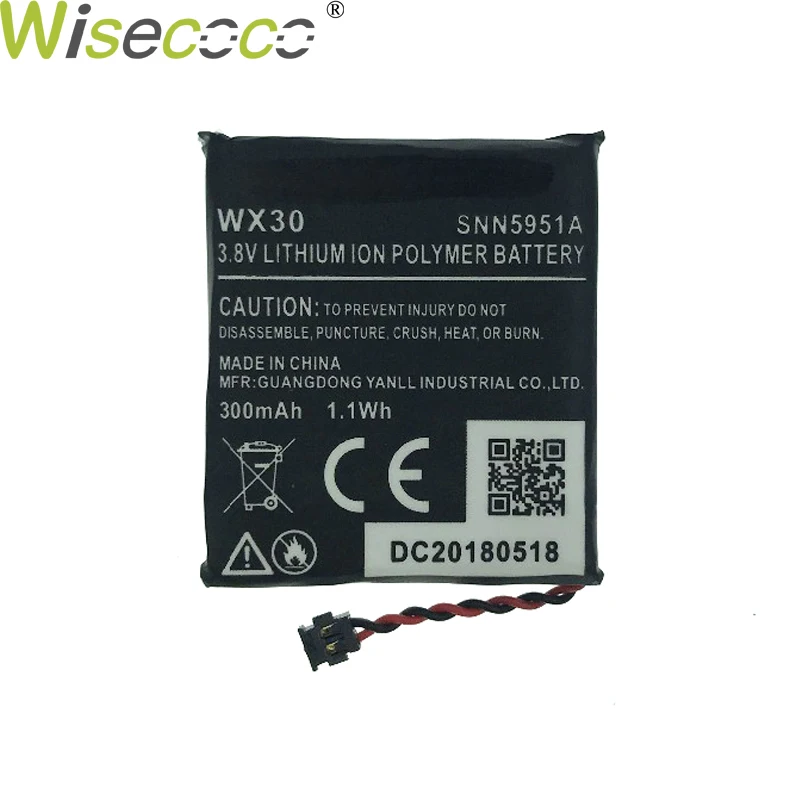 Новая батарея Wisecoco wx30 для Motorola 360 сменная 1 го поколения MOTO с номером