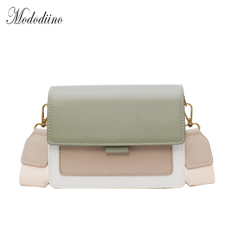 

Mododiino Leather Crossbody Bags For Women Chain Shoulder Messenger Bag Lady Travel Purses and Handbags Cross Body Bag DNV1047
