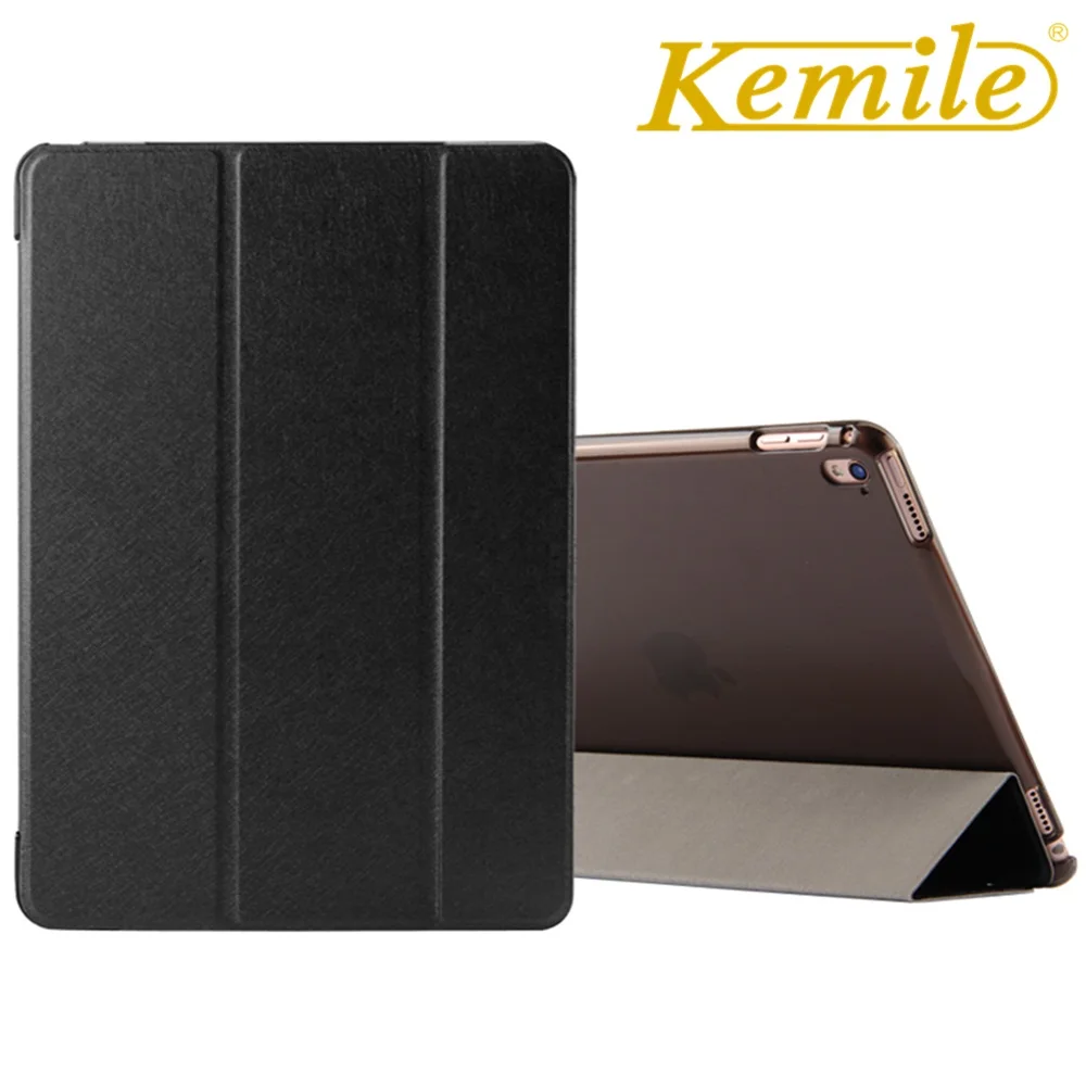 Складной дизайн Kemile, Ультратонкий чехол из искусственной кожи для iPad Pro 12,9 дюйма A1584 A1652 A1670, чехол