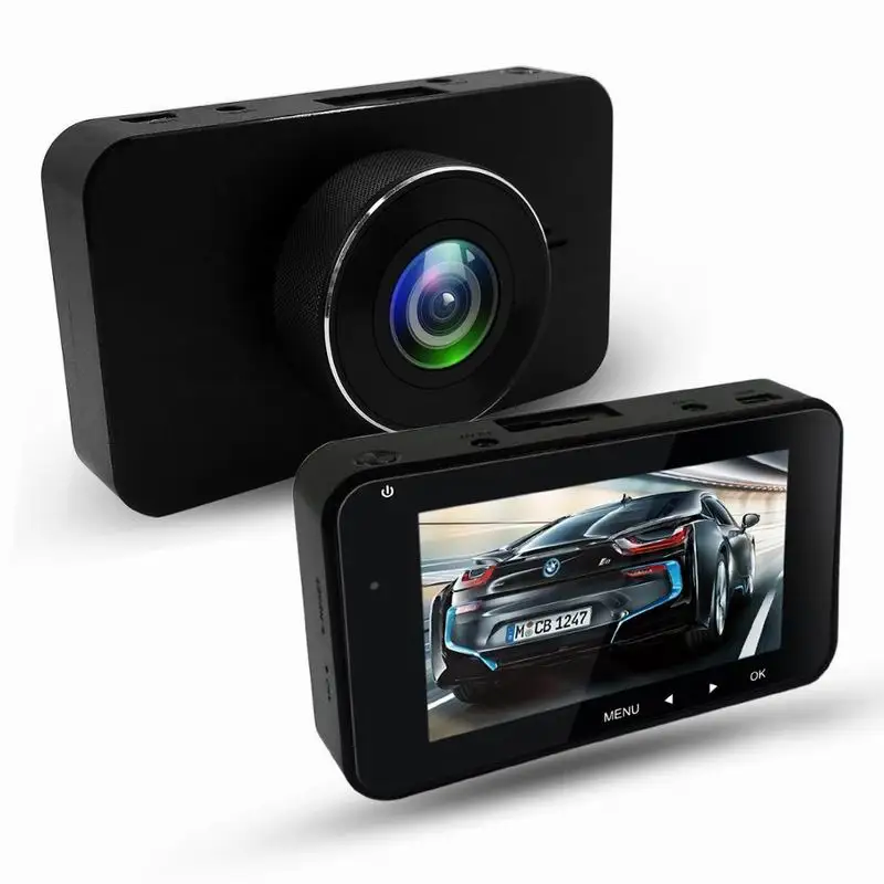 

New Night Vision Dual Lens Car DVR H15 HDR 1296P Mini Camera With WDR Recorder Dash Cam Black Box HDMI Output Video Camcorder