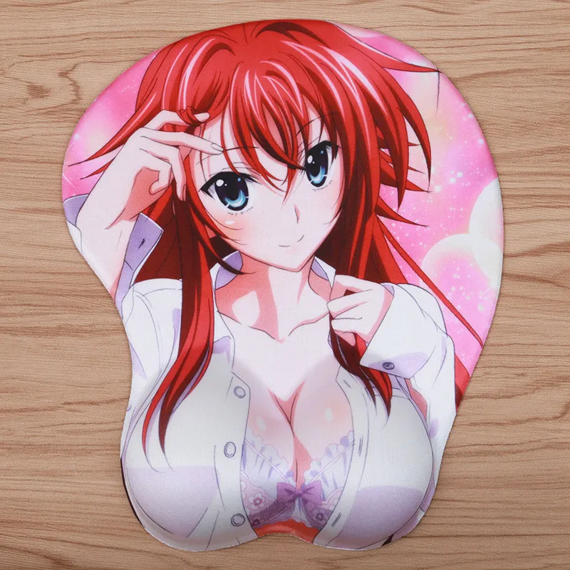 High School DxD Rias Gremory 3D Breast Mouse Pad 7 15