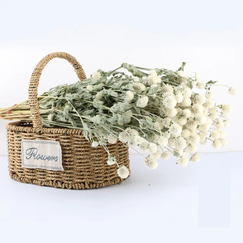 Preserved Fresh Dried Red Flower Branch For Wedding Home Party Holiday Decorate DIY Bouquet Project Accessory SAD69 (8)
