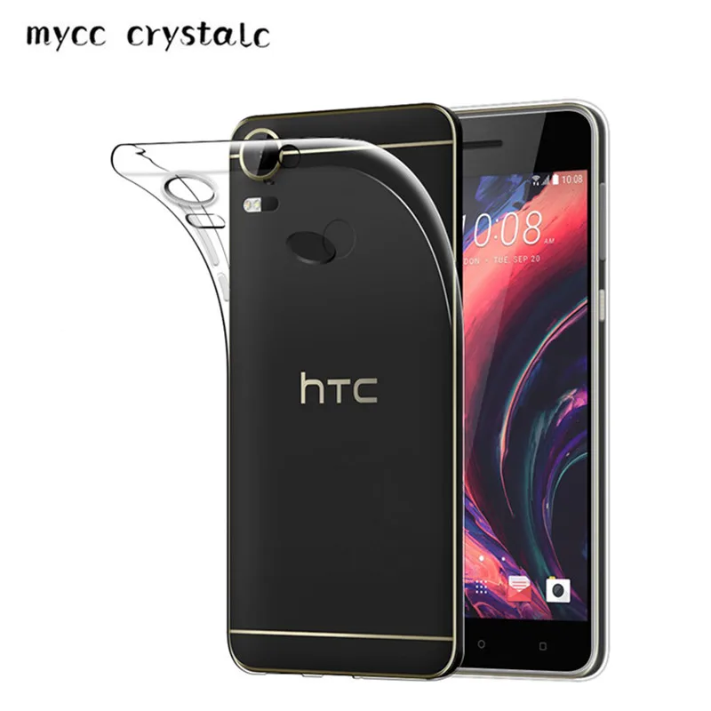 Ultra-thin Slim Silicone Soft TPU Case For HTC Desire 10 Pro 5.5 inch Clear Transparent Protective Cover | Мобильные телефоны и