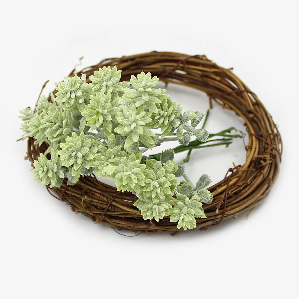 HUADODO 6pcs Mini Artificial Grass Plant Artificial Flowers for Wedding Christmas Decor DIY scrapbooking Wreath Fake flowers HUADODO 6pcs Mini Artificial Grass Plant Artificial Flowers for Wedding Christmas Decor DIY scrapbooking Wreath Fake flowers