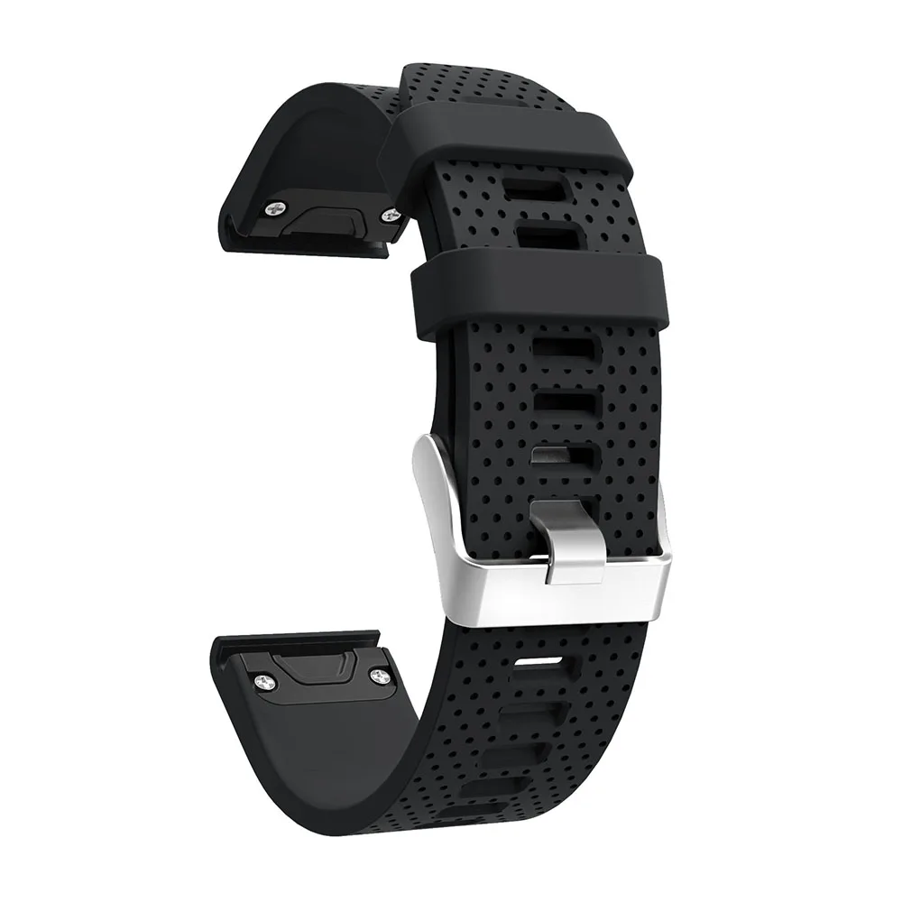  Silicagel Soft Bracelet Wrist Strap for Garmin Fenix 5S GPS Smart Watch band Replacement Silicone 2 - 32826470753
