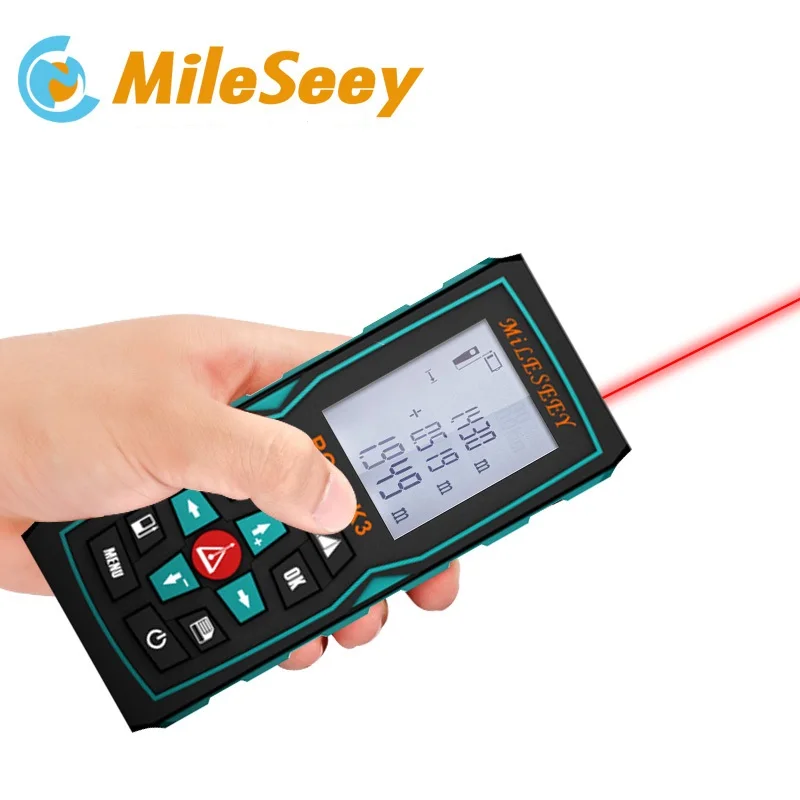 Distance Measurer Meter Laser Meter 100m K3 Bluetooth Laser Rangefinder  Measuring Tool Laser Distance Meter With Color Display