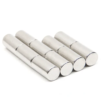 

10pcs 9.9mm x 19.7mm Round Shape N52 Magnet Rare Earth NdFeB Neodymium Permanent Magnet Very Powerful Acoustic Field Speaker