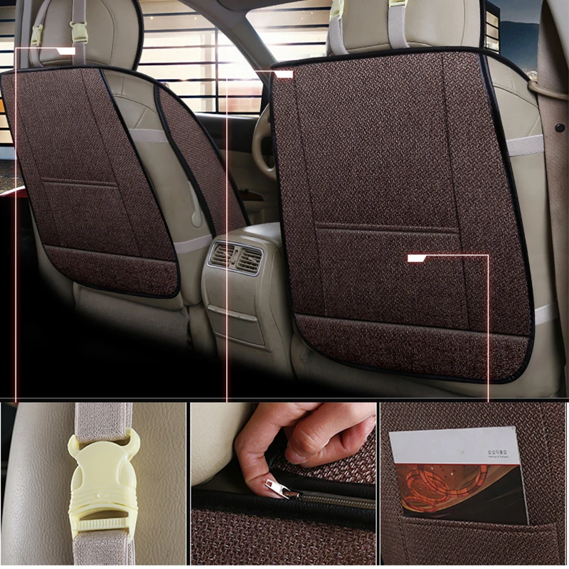 KADULEE flax car seat cover for kia ceed rio 3 4 soul spectra cerato niro sportage 3 4 rio k2 Auto accessories car-styling