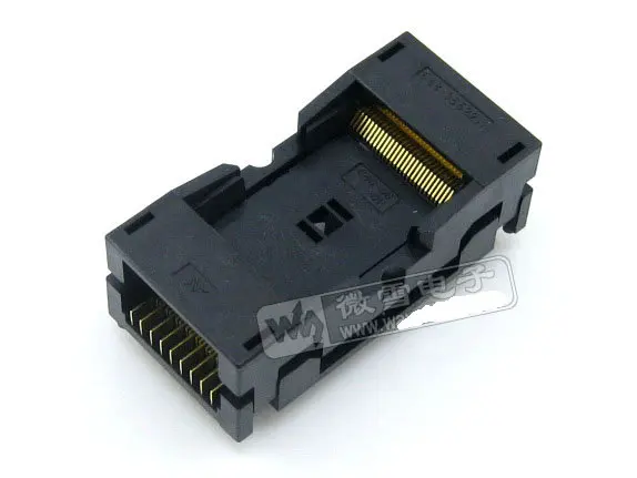 Free shipping 100% NEW WELLS-CTI 648-0562211 TSOP56 IC Test Socket / Programmer Adapter / Burn-in Socket (648-0562211-A01) free shipping 100% new original 5pcs lot mt29f64g08cbaaawp a mt 29f64g08cbaaa wp a ic flash 64gbit tsop 48