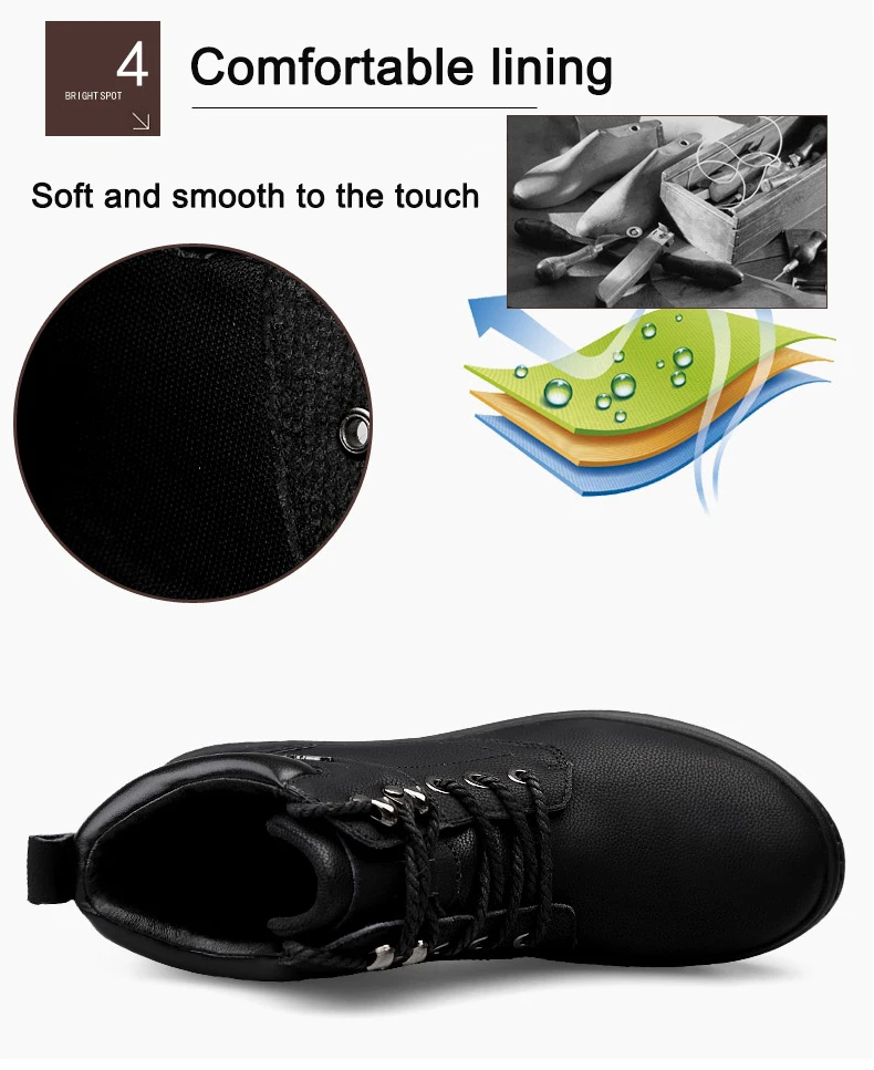 Уличная Мужская туристическая обувь резиновая нескользящая обувь из ...