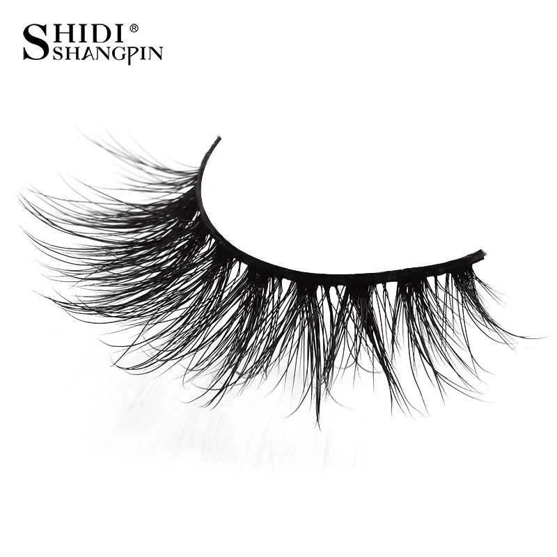 New lash 3d mink eyelash extension cross false eyelashes 1 box natural makeup winged eyelashes hand made lashes #71 (2)