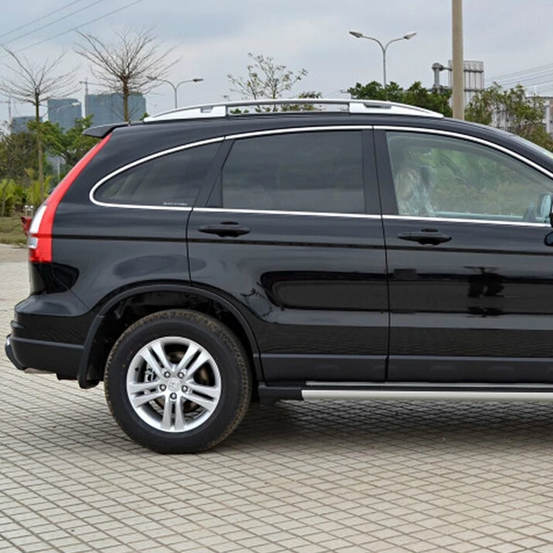 لهوندا CR-V CRV 2007 2008 2009 2010 2011 الألومنيوم سبيكة حامل سقفي سياج جانبي القضبان في الهواء الطلق السفر الأمتعة 2 قطعة سيارة التصميم لهوندا CR-V CRV 2007 2008 2009 2010 2011 الألومنيوم سبيكة حامل سقفي سياج جانبي القضبان في الهواء الطلق السفر الأمتعة 2 قطعة سيارة التصميم