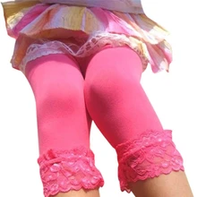 Sweet Girl’s Lace Velvet Leggings Ballet Bottom Leggings Pantyhose Stocking 12 Colors for choice LL8
