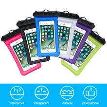 6 дюймов плавающая подушка безопасности Плавание ming сумка Водонепроницаемый чехла для мобильного телефона сотовый Чехол для телефона для плавание, дайвинг серфинга пляжные Применение