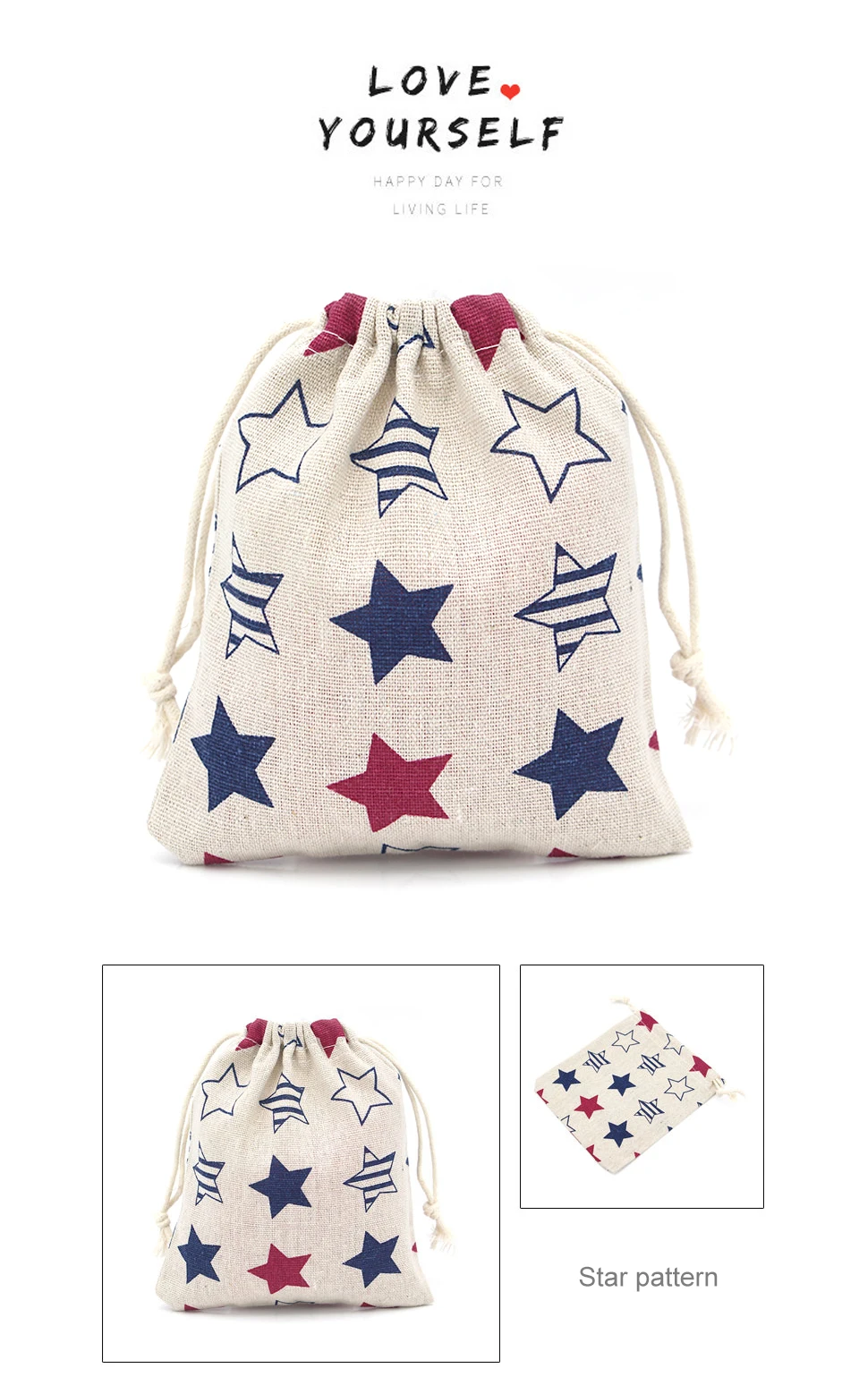 Drawstring Bags For DIY Cotton Pouch Packaging Burlap Bag Jewelry Pouches Supplies For Amber Cloth bags Jewelry Packaging (4)