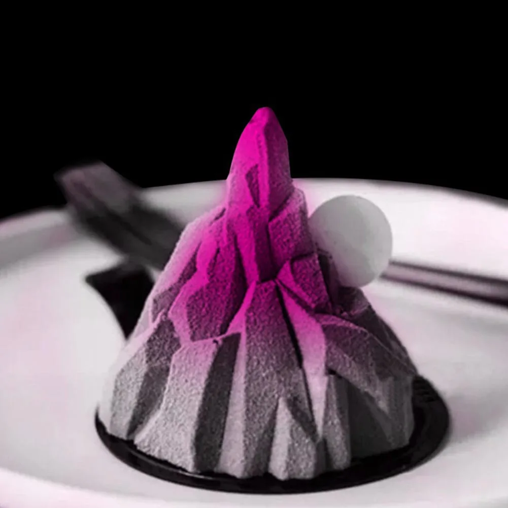 

Hot Silicone Volcano Mousse Mold for DIY Cake Making Chocolate Maker Fondant Stencil FQ-ing