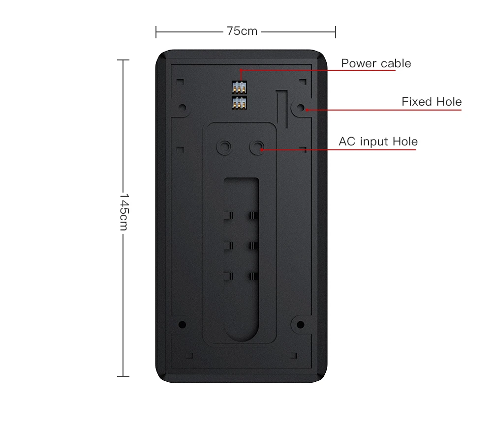 SDETER видеодомофоны видео дверной звонок IP Wi Fi Wireelss беспроводная камера Wi-Fi для дверного звонка ночное видение PIR охранной сигнализации