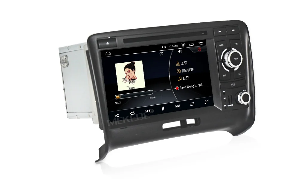 Best Free shipping! Android 8.0 WIFI RDS Car DVD player radio audio GPS Navi for Audi TT MK2 8J 2006 2007 2008 2009 2010 2011 2012 TT 18