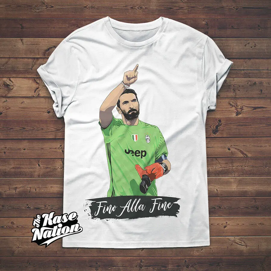 2019 классная Высококачественная футболка с иллюстрацией Buffon унисекс | Мужская