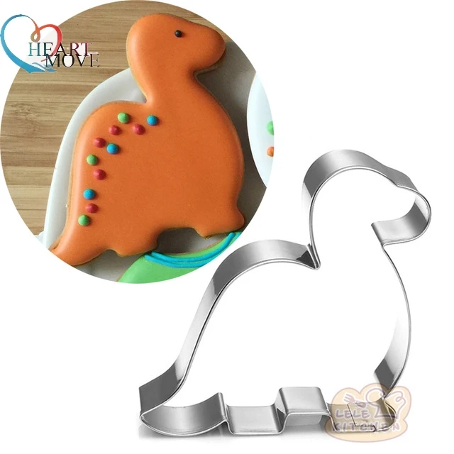 New Arrival Dinosaur Shape Cookie Mold Stainless Steel Butterfly Fondant Mold Biscuit Cookie Cutter Cake Decoration Mold 8141