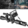 Visión Nocturna alcance Riflescope caza Scopes óptica vista táctica 850nm infrarrojo LED IR con Monitor de 5 pulgadas ► Foto 1/6