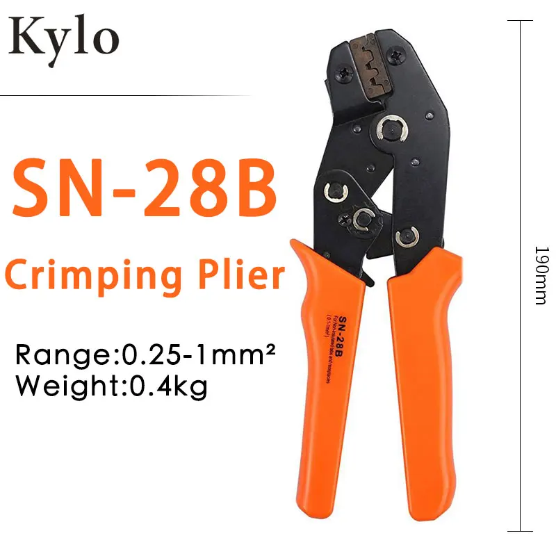 

SN-28B/1550Pcs dupont crimping tool pliers terminal ferrule crimper wire terminal plier Multi tool Repair Tool Pliers