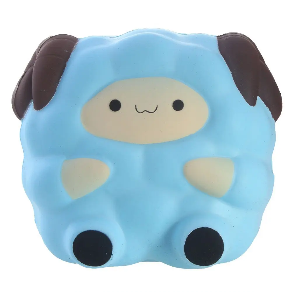 

13.5CM Cartoon Jumbo Big Sheep Squishy Slow Rising Squeeze Stress Reliever Toy Phone Strap DIY Decor Birthday Christmas Gift P2