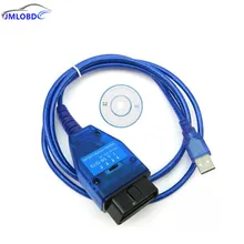 VAG 409 KKL USB Cable OBD OBD2 Diagnostic Tool For Fiat ECU Scan Read Clear Engine ABS AirBag ESP Faults Auto Car OBDII Connect