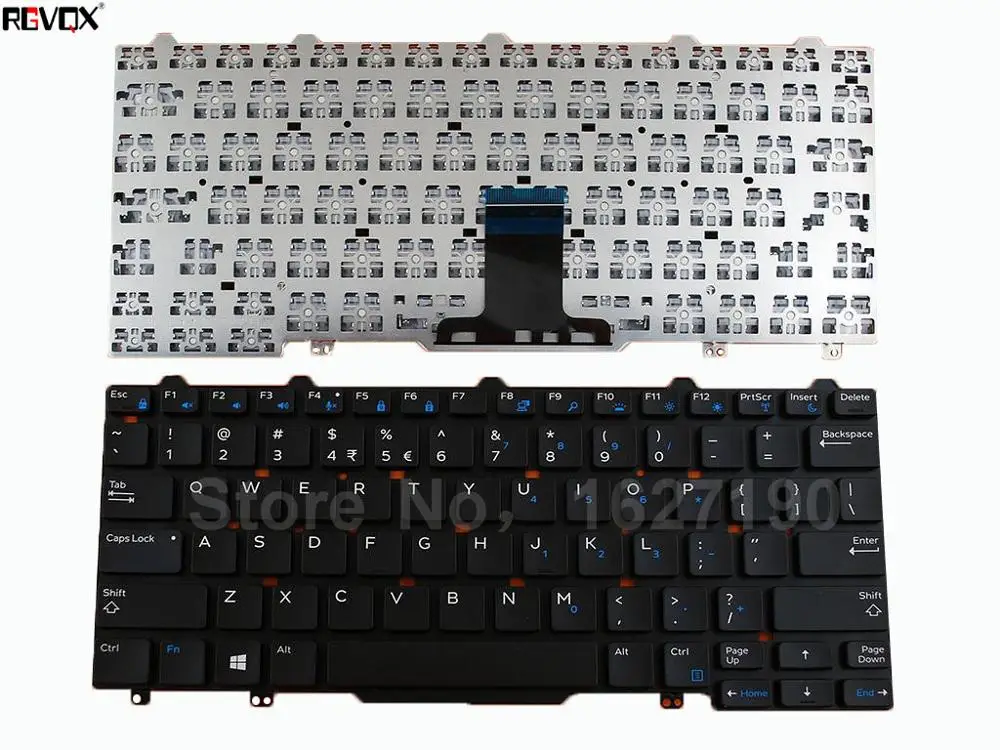 New US Laptop Keyboard For DELL Latitude E7250 BLACK (For Win8) Repair