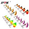 FTK 1PC Spinner Bait 3.2g 4.3g 6.1g 9.6g 13.6g Spinner Bait Spoon Fishing Bass Lure With Treble Hook Tackle High Quality ► Photo 2/6