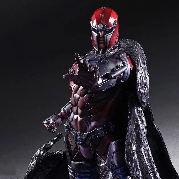 Фигурки героев мультфильма Play Arts Kai Magneto Erik lehnшер Макс эйзенхард X Men MEN