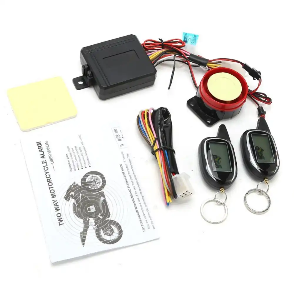 motion sensor alarm for motorcycles
