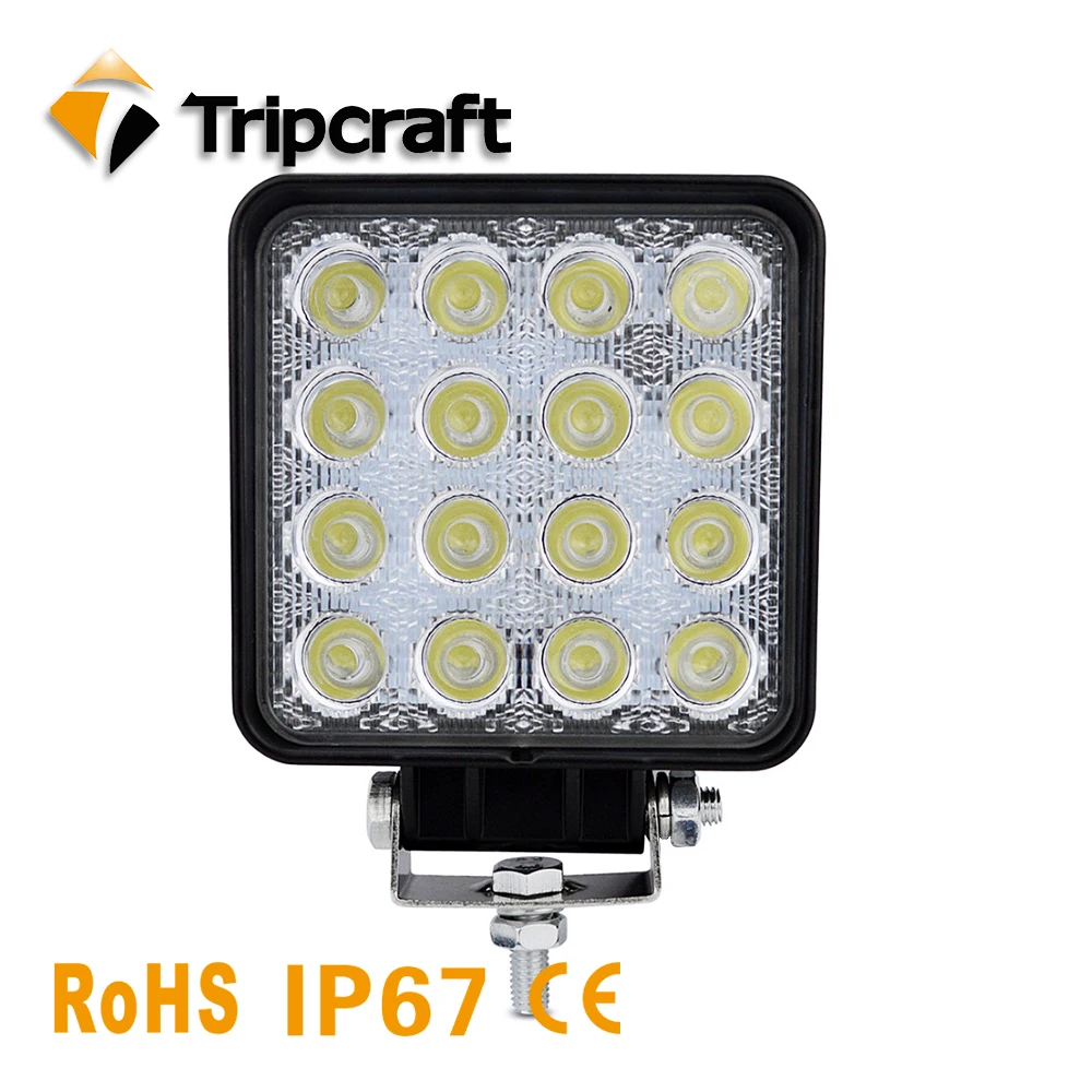Tripcraft фабрика питания 4 дюйма 48 Вт светодиодный свет offroad мотоцикл трактор ATV