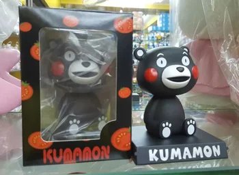 

New Arrival Famous Japan Kumamoto-ken mascot Kumamon Cute Bobble Head 10cm Action Figure Best For Kid