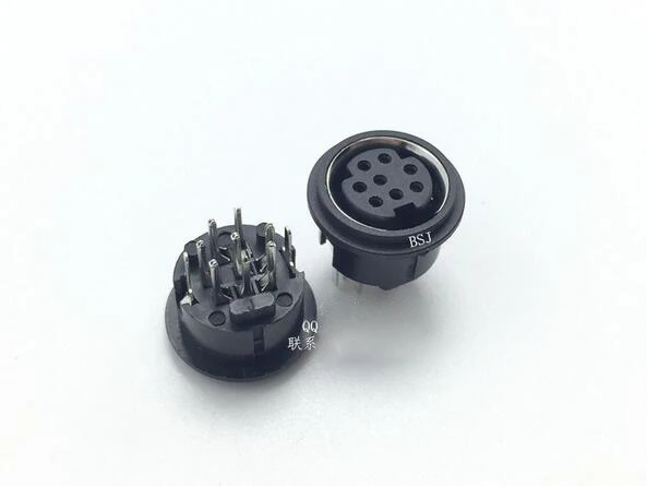

20Pcs/Lot S Terminal Jack/Socket Female connector PS2 8Pin 8P DIP
