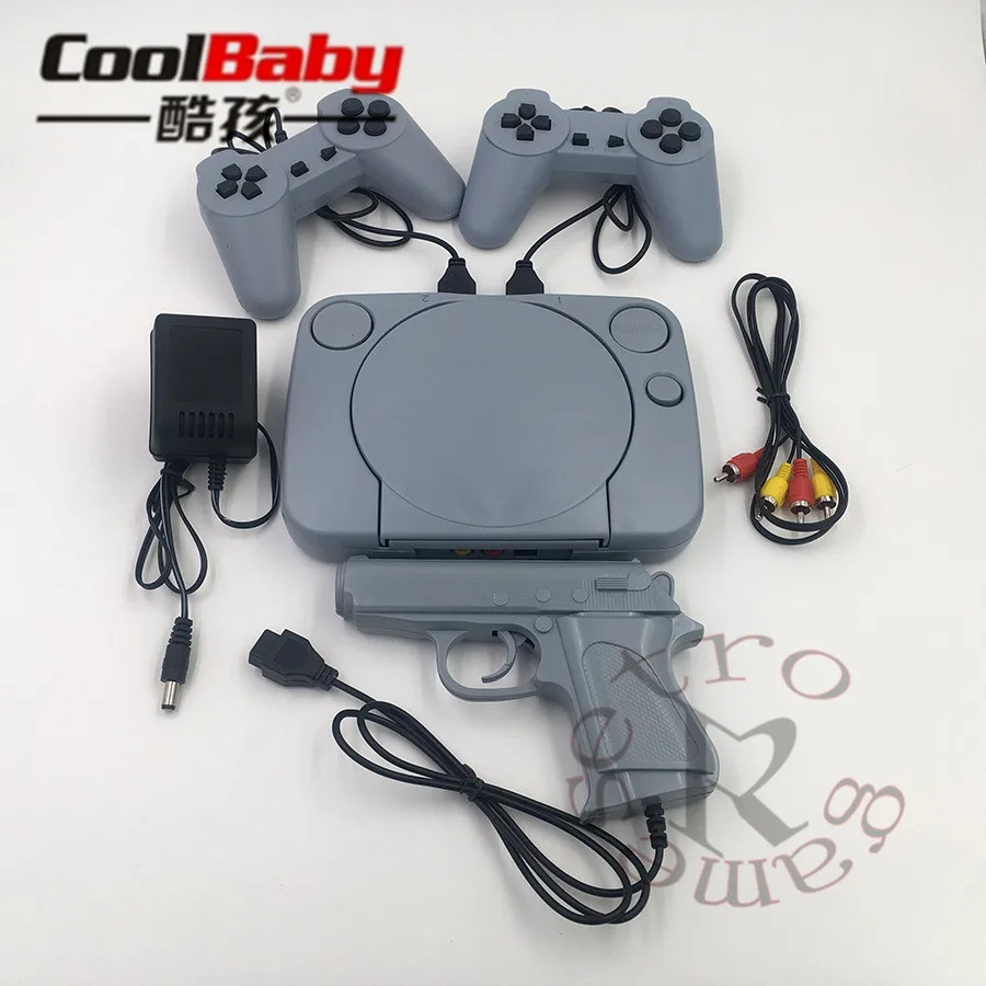 

DHL 40pcs/lot coolbaby D76 8bit AV version tv video game console for game console Support game card