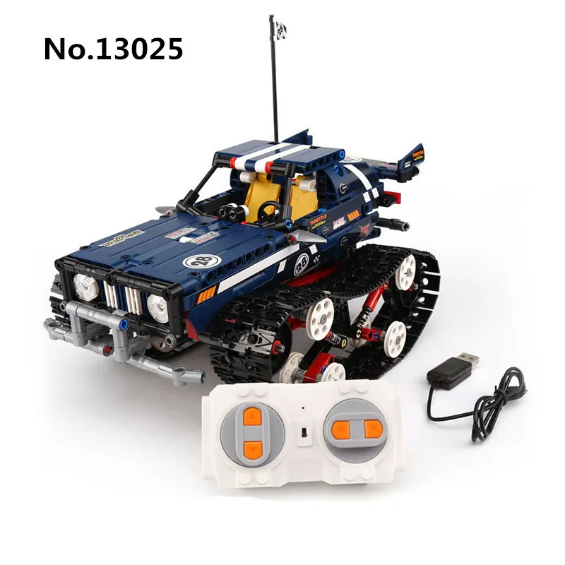 

626pcs Building Blocks Bricks Remote Control Car Series RC 4x4 Crawler Off-road Vehicles Toys For Children Adult Boys Kids Gifts