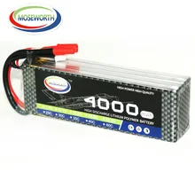 Battery Lipo 4S 14.8V 4000mAh 35C For Remote Control Toys RC Drone Quadcopter Helicopter Airplane Car Boat Truck Lipo Battery